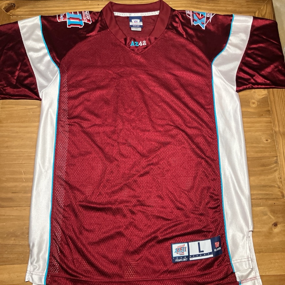 Super Bowl 42 jersey, helmet catch game!